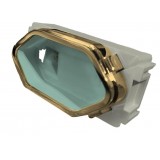 Módulo RJ11 - Novara Celeste Gold